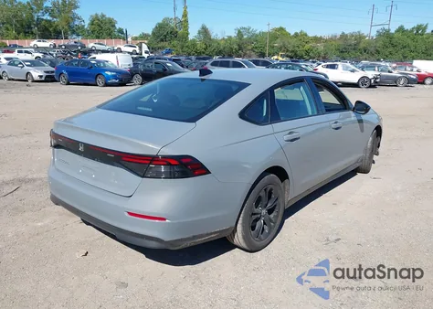 2025 Honda Accord Se from USA, damaged, VIN 1HGCY1F4XSA059092